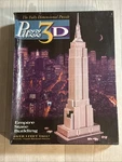 3D Empire State Building Puzzle 902 Pieces From Milton Bradley New Sealed. Fixed Price $35.55.