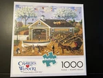 Buffalo Charles Wysocki 1000 Piece Puzzle Complete Box Dahlia Makes Dory Deal. Fixed Price $10.00.