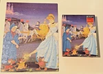 Vintage Golden Cinderella 200 Pieces Jigsaw Puzzle, Disney, 14" X 18" Complete. Fixed Price $11.00.