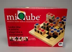 Miqube 3D Spatial Wooden Strategy Logic Board Game Puzzle By Mindware 7 And Up. Fixed Price $12.59.
