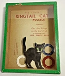 Rare Vintage Journet Ringtail Cat Puzzle The Lucky Game London C1930S-50S. Fixed Price $39.99.