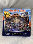 Dowdle Noah's Ark 100 Large Piece Puzzle Complete 16X20 Inch Free Shipping. Fixed Price $19.99.