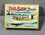 Vintage Parker Brothers Jigsaw Puzzle Original Display Box Sailing Boating 1950S. Fixed Price $24.95.
