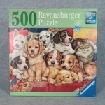 Ravensburger Puzzle Nothing To See Here Dogs Puppies 500 Piece 2017 New. Fixed Price $16.11.