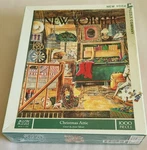 New Puzzle Company Yorker Christmas Attic 1000 Piece Jigsaw. Fixed Price $22.79.