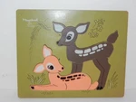 Vintage Playskool Wooden Deer Puzzle #275-8, 11 Pieces Bambi Free Ship!. Fixed Price $19.95.
