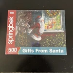2015 Springbok 500 Pc Jigsaw Puzzle Gifts From Santa New. Fixed Price $19.69.