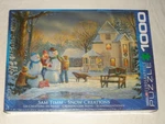 New/sealed Sam Timm - Snow Creations 1000 Piece Eurographics Puzzle. Fixed Price $22.00.