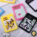 6PCS Kids Sliding Number Puzzle Toy Plastic Animal Brain Teaser Game. Fixed Price $7.99.