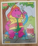 Playskool Barney Fire Chief Vintage Piece Puzzle 328-05. Fixed Price $12.99.