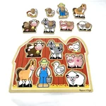 Melissa & Doug Wooden Jumbo Knob Puzzle On The Farm - Complete Set #3391. Fixed Price $29.99.