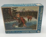 Vintage Tuco Deluxe Picture Puzzle 300 - 500 Pieces 16X20 Double Catch #4905. Fixed Price $29.99.