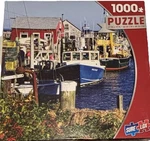 Sure Lox 1000 Piece Jigsaw Puzzle Scenic Martha's Vineyard Boats Water Nib. Fixed Price $12.76.