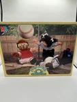 Vtg Milton Bradley Cabbage Patch Kids 35 Piece Floor Puzzle Baseball 1984 In Box. Fixed Price $6.00.