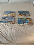 Set Of Gi Joe Mural Puzzles 221 Pieces Scenes 1-4 Vintage 1988 Hasbro. Fixed Price $49.99.