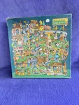 Vintage Springbok Miniature Golf Course Putt-putt Puzzle 500PC Complete 1985. Fixed Price $18.00.