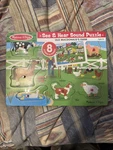 Puzzle-old Macdonald's Farm Sound (8 Pieces) (ages 2+). Fixed Price $11.99.