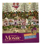 Charles Wysocki Confection Street Mosaic Puzzle 1978 Milton Bradley 300PC. Fixed Price $8.97.