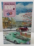 Artist Series Winter Town Antique Cars 1000 Piece Puzzle Sure Lox Tcg Toys New. Fixed Price $14.99.