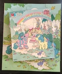 Vintage 1987 Mb My Little Pony Puzzle Complete #4569-8 15"X22.5" 24 Pieces Vtg. Fixed Price $12.00.