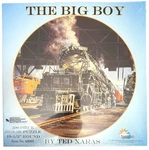 Sunsout Train Puzzle: "the Big Boy" By Ted Xaras (19.5" Round 500 Pc) Brand New. Fixed Price $25.99.