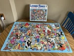 Vtg 1981 Looney Tunes Fantasy Puzzle 300 Extra Large Pieces By Whitman Complete. Fixed Price $45.00.
