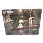 Vintage Milton Bradley 1500 Jigsaw Puzzle Alan Maleys Past Impression Sealed New. Fixed Price $14.75.