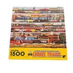 Springbok Lionel Trains Jigsaw Puzzle 1500PC Yellow Vintage 1994 PZL9026. Fixed Price $29.99.