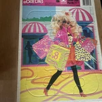 Vintage 1990 Barbie Shopping Spree Frame-tray Puzzle, Golden # 4166B. Fixed Price $9.00.