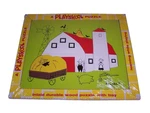 Playskool Kids Country Wood Farm Barn Puzzle 360 15 Pieces Nip Sealed Art Hg. Fixed Price $59.99.