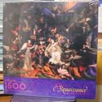 New Sealed Springbok Hallmark Renaissance Christmas 1500 Pc Jigsaw Puzzle. Fixed Price $14.00.