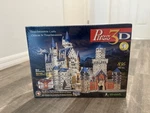 Wrebbit Puzz 3D Neuschwanstein Castle New With Light Set 1998 Vintage. Fixed Price $34.99.
