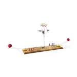 Modern Monkey Desktop Dunker Basketball Wooden Mini Game. Fixed Price $14.99.
