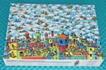1991 Where's Waldo 100 Pc Jigsaw Puzzle #626 The Carpet Flyers Made In Usa. Fixed Price $17.99.