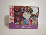 World Traveler Springbok Encyclopedia Britannica 500 Pc Jigsaw Puzzle Nib Sealed. Fixed Price $9.09.