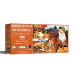 Sunsout Farm Fresh Pumpkins 300 Pc Halloween Jigsaw Puzzle. Fixed Price $19.99.