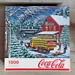 Springbok Coca Cola Yule Time Delivery 1500 Jigsaw Puzzle. Fixed Price $39.00.