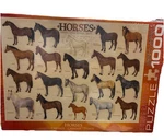 New! Horses! 1000 Piece Jigsaw Puzzle Eurographics. Read!. Fixed Price $15.99.