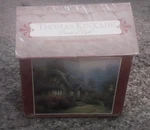 Sealed 1998 Thomas Kinkade -candlelight Cottage 100 Pc Miniature Puzzle. Fixed Price $6.50.