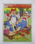 Raggedy Ann & Andy 1980 Frame-tray Puzzle 4515A-32 Whitman. Fixed Price $5.88.