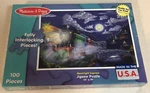 Melissa And Doug Moonlight Express Jigsaw Puzzle 14X19 Fully Interlocking Pieces. Fixed Price $23.00.