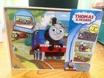 Cardinal Thomas The Train And Friends Three Wood Puzzle Set Each 24 Piece. Fixed Price $18.74.