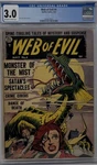 Web Of Evil #4 Cgc 3.0 Golden Age Book Quality Comics. Fixed Price $295.00.