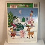 Vtg The Island Of Misfit Toys Frame-tray Puzzle 1998 Golden Books Rudolph. Fixed Price $14.00.