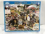 White Mountain Yard Sale 1000 Puzzle #534S Lori Schory Sealed New 2014 Usa 24X30. Fixed Price $29.90.