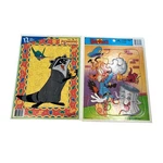 Vintage Disney Pocahontas Meeko & Bonkers Frame Tray Puzzles Set 90S Made Usa. Fixed Price $14.99.