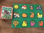 Macro Forma 2 Puzzle Vintage Diset International Made Spain Game Children. Fixed Price $10.99.