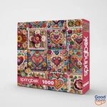 Springbok Crochet Hearts 1000PC Jigsaw Puzzle. Fixed Price $23.99.