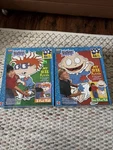 Nickelodeon 1997 Rugrats Puzzle Lot Tommy And Chuckie Mattel Complete. Fixed Price $30.00.
