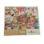 Milton Bradley Hasbro Big Ben 2000 Piece Jigsaw Puzzle Tea Party Tent Sealed Box. Fixed Price $22.99.